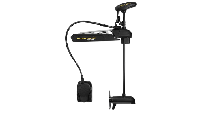 Minn Kota's new Ultrex gives you the control of a cable steer Fortrex, plus the brains of i-Pilot. Get responsive, comfortable power steering with GPS-powered tools like Spot-Lock. $2,200-$2,800. minnkotamotors.com
