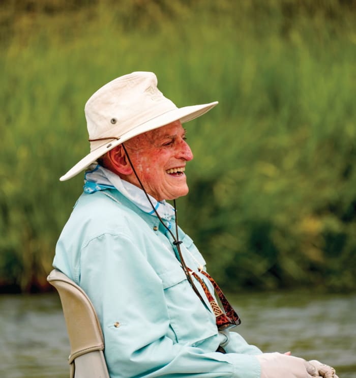 A veteran of World War II and the Korean War, Bert Berkley made a promise to himself long ago; to live a life of service and fish whenever he has the chance. 