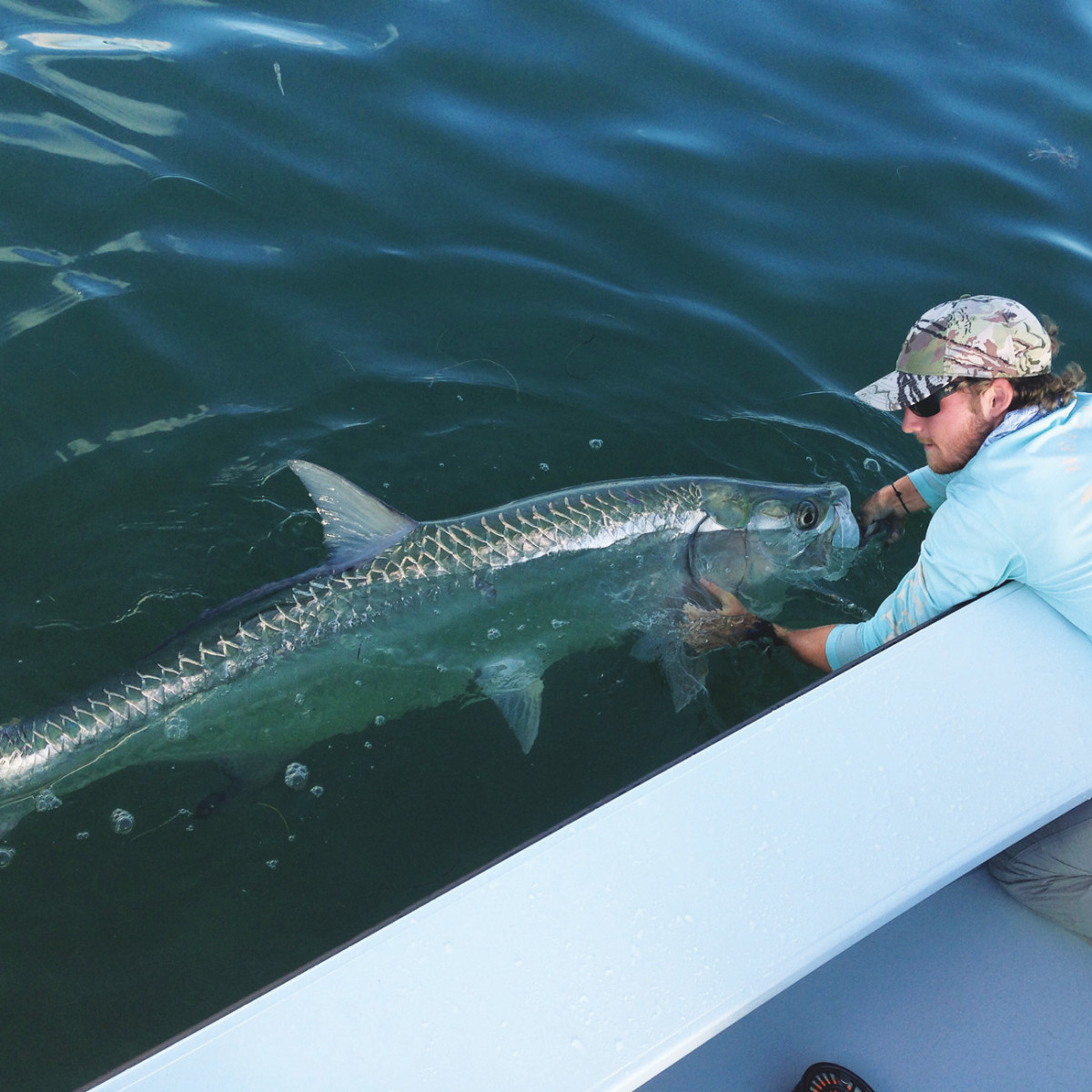 Andy Mill went from chasing gold to chasing solver ... tarpon that is.