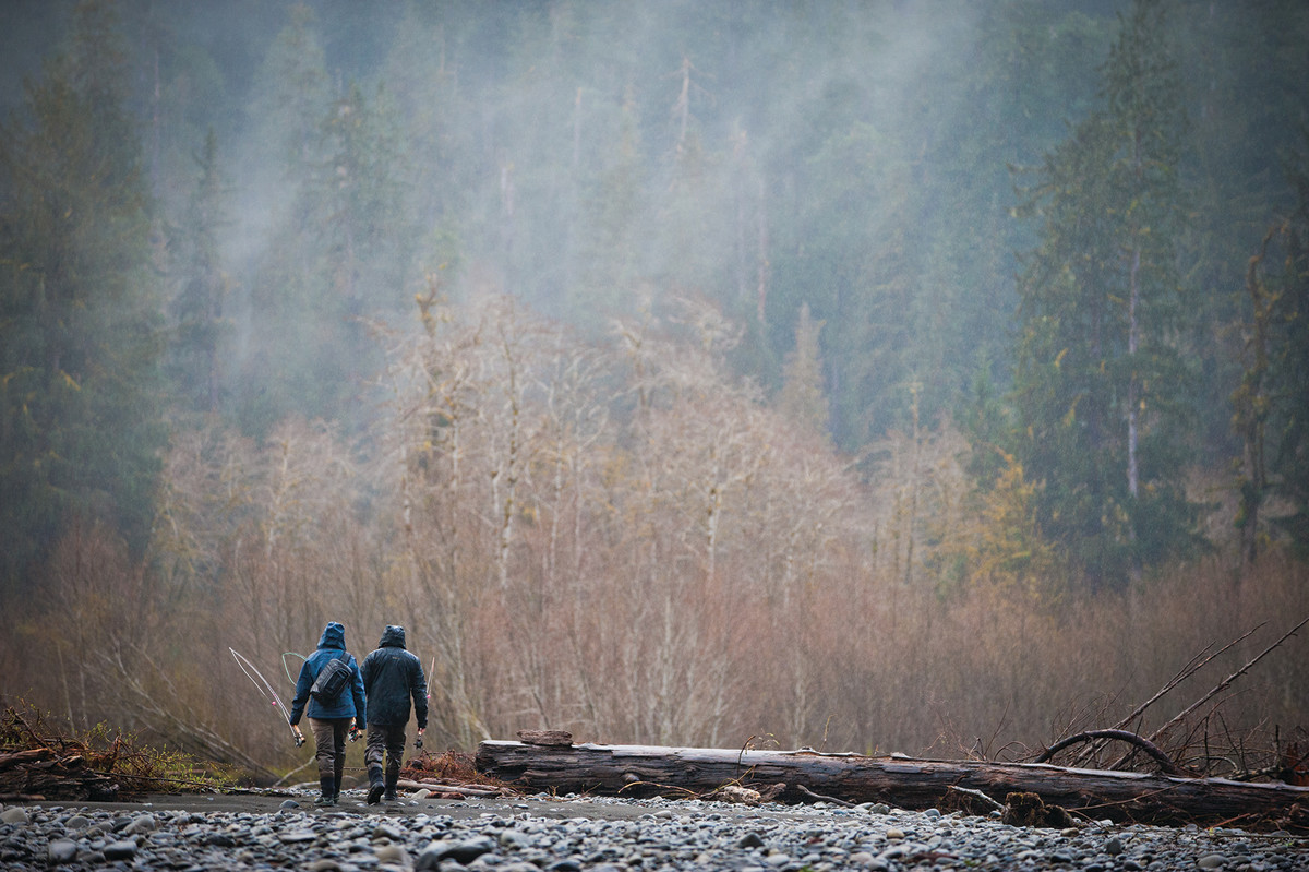 "Why not fish for steelhead?” Camaraderie, persistence and cold, murky waters define the soggy landscape steelheaders call home. 