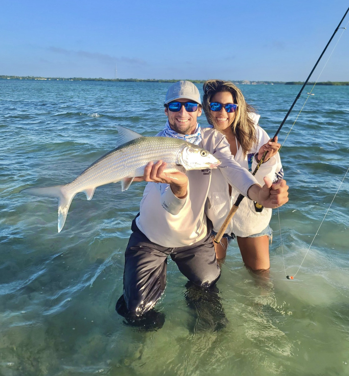DeGruchy says she loves the laid-back Florida Keys vibe, and of course, the fishing. 