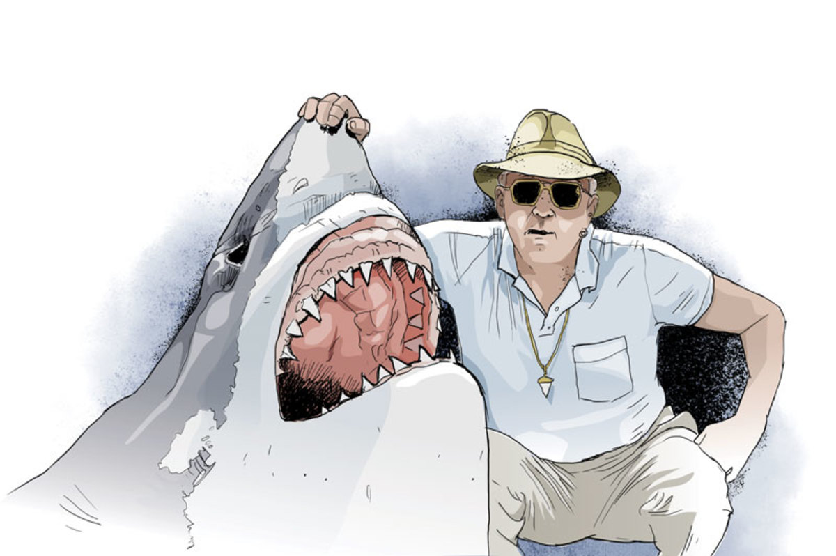 Known as the "Monster Man," Frank Mundus made a name for himself by catching giant sharks out of Montauk, New York.